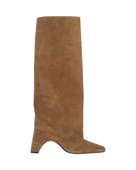Coperni Brown Boots Cow Leather