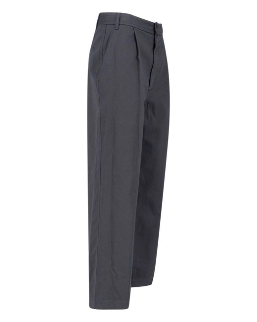 Low Classic Blue Tailored Trousers