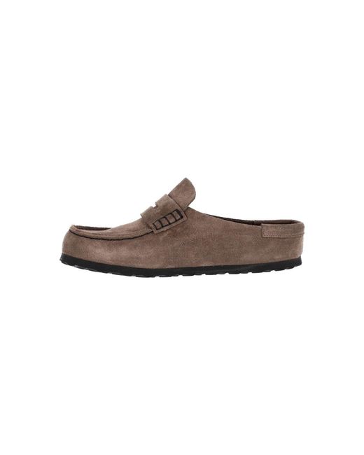 Birkenstock Brown Mules “Naples Wrapped”
