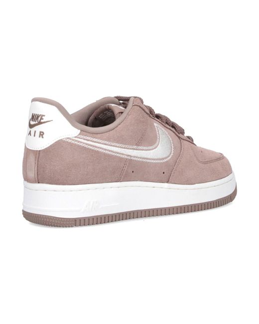 Nike Pink Sneakers Suede Upper for men