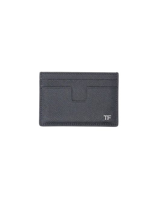 Tom Ford Blue Cardholder "T Line" for men