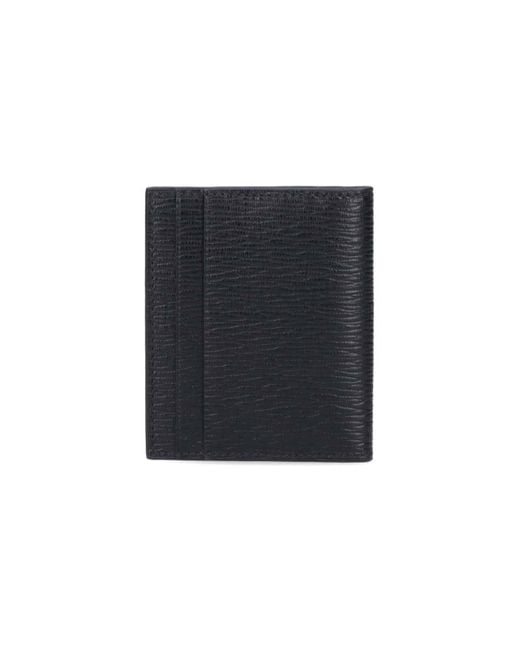 Portafoglio Bi-Fold "Gancini" di Ferragamo in Black da Uomo
