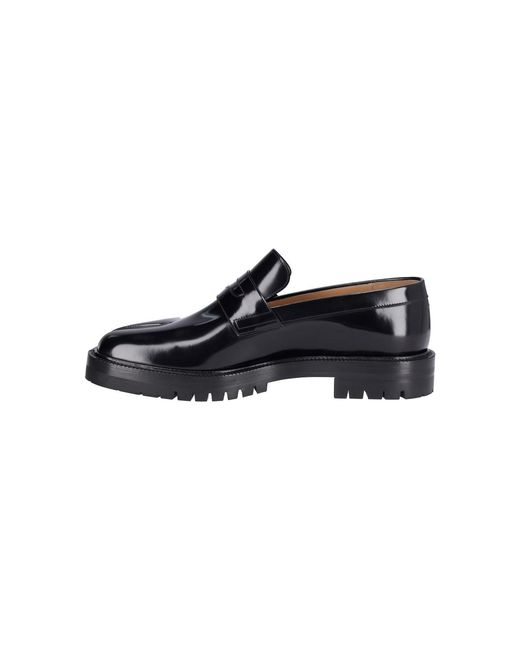 Maison Margiela Black Moccasini Tabi County for men