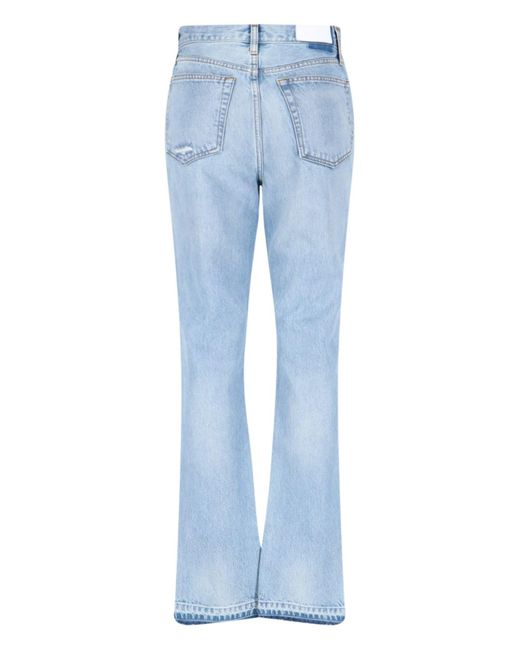 Re/done Blue Bootcut Jeans