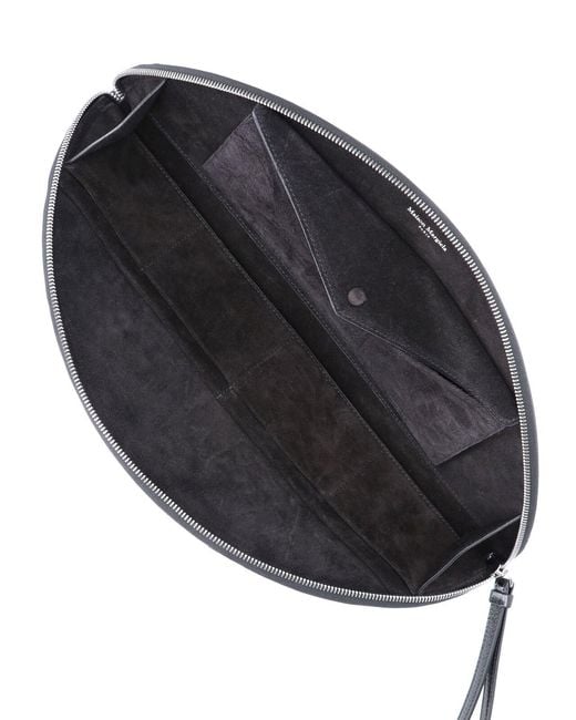 Maison Margiela Black Leather Pouch