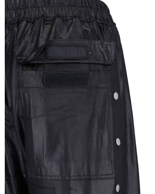 Rick Owens Blue Wide Pants “Pusher”