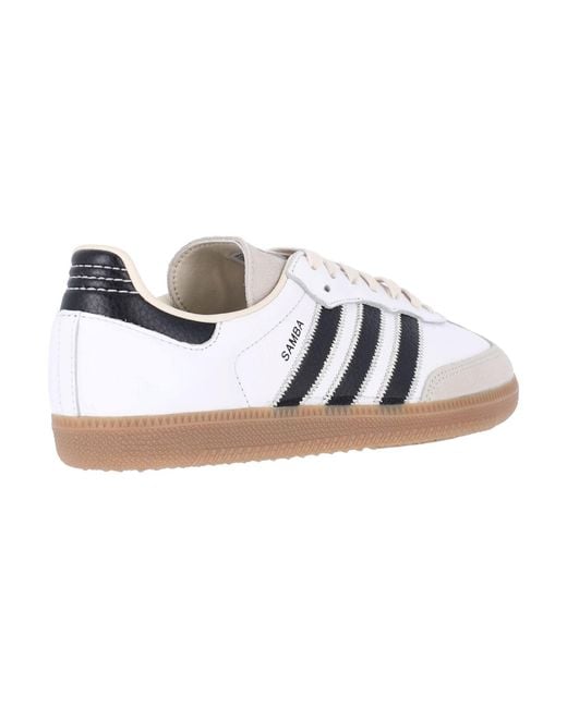 Adidas White Sneakers “Samba” for men