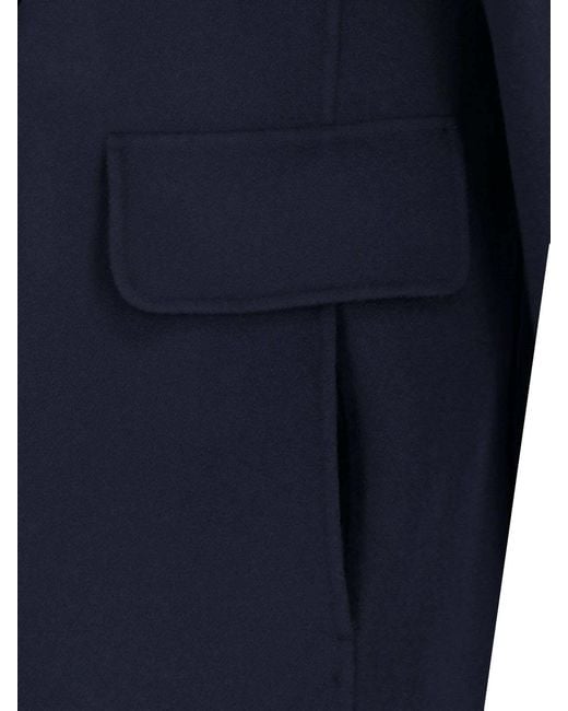 Max Mara Blue Peacoat