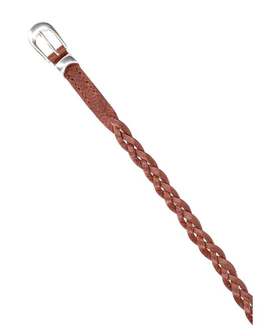 Our Legacy Brown 100% Cow Leather Belt