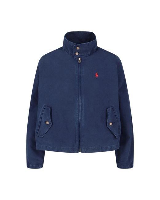 Polo Ralph Lauren Blue 100% Cotton Jacket