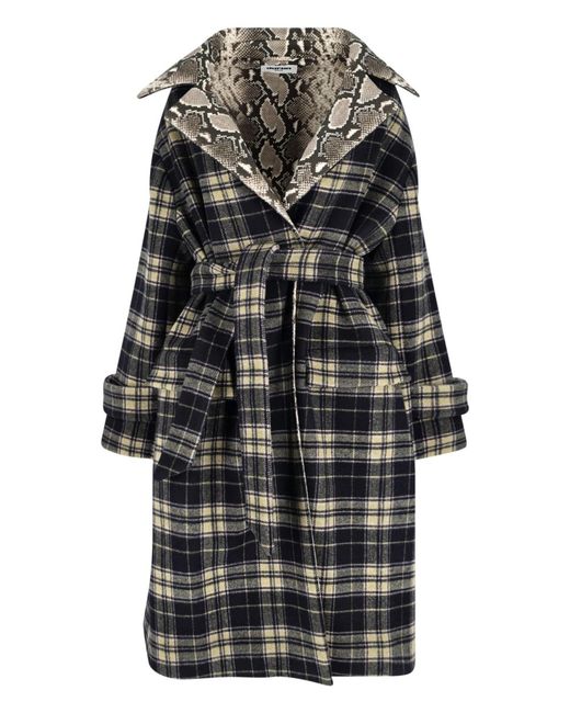 Duran Lantink Black Wool Blend Coat