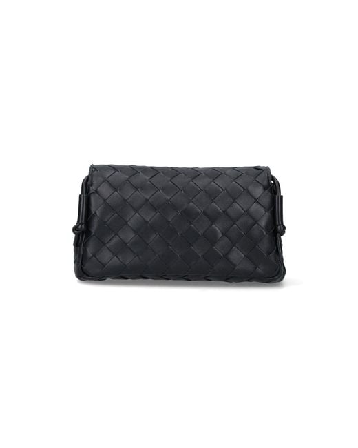 Bottega Veneta Black Clutch "Notturno"