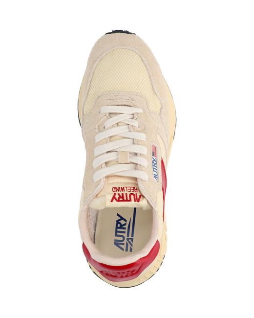 Autry Pink Sneakers Upper: Nylon