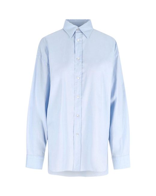 Finamore 1925 Blue 'Napoli' Shirt