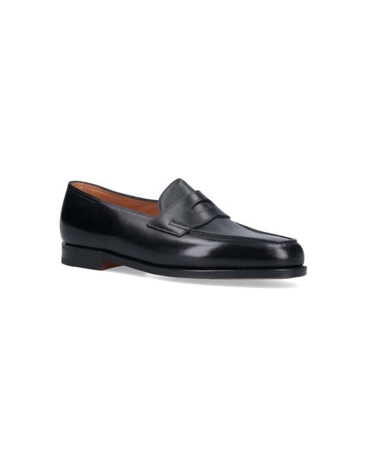 Mocassini "Lopez" di John Lobb in Black da Uomo
