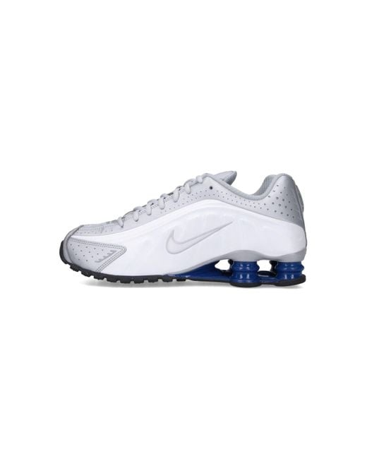 Sneakers "Shox R4" di Nike in Blue da Uomo