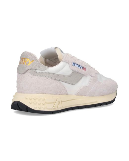 Autry White Sneakers Upper: Nylon