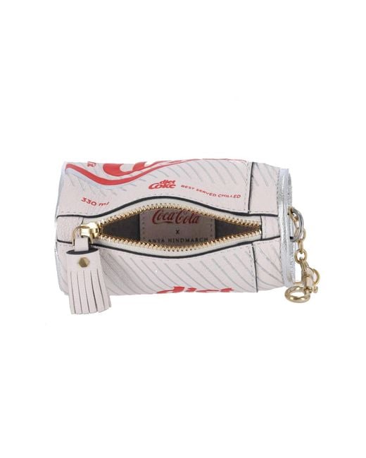 Anya Hindmarch White Goat Leather Wallet