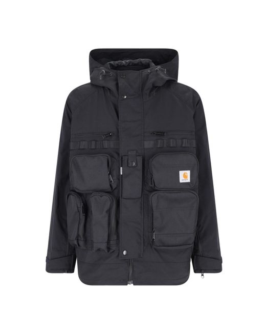 Junya Watanabe Black Collab. Jacket Carhartt Casual Jackets, Parka for men