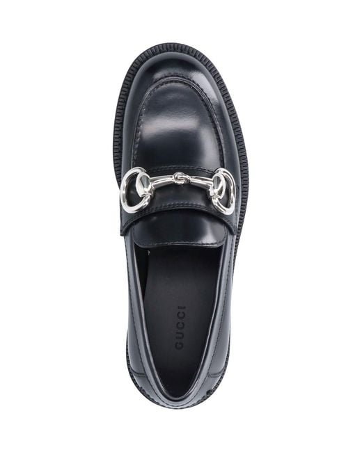 Gucci Black Loafers "Boulevard"