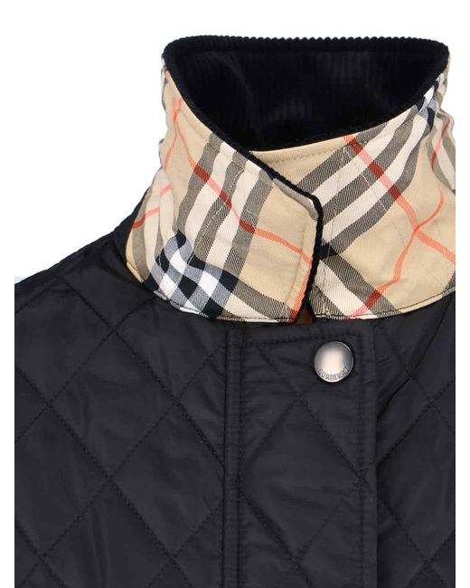 Burberry Black Cropped Jacket