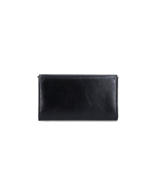 Chloé Black Wallets Main Material: Calf Leather