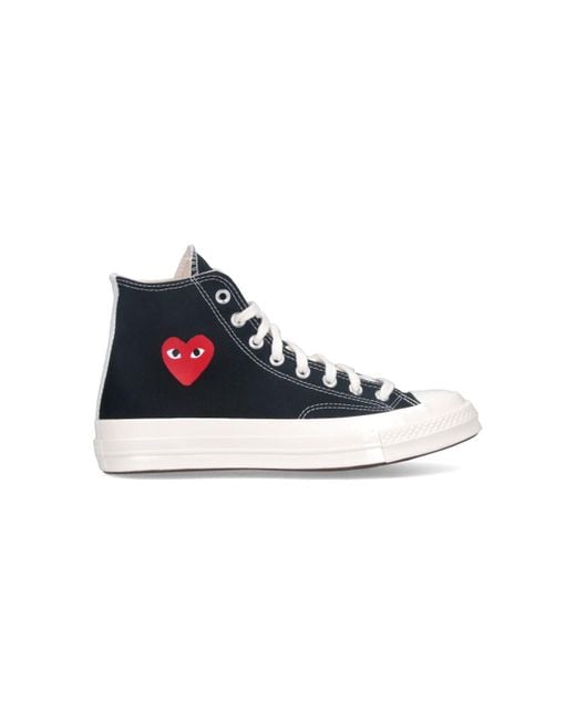 Sneakers High Top "Converse Chuck 70" di COMME DES GARÇONS PLAY in Blue