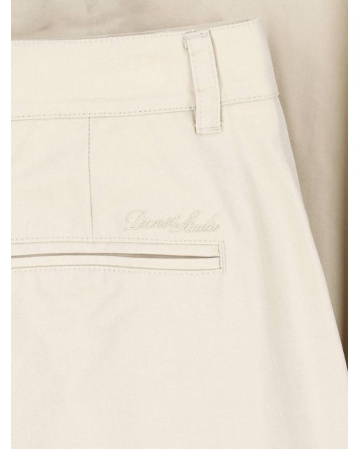 DUNST Natural Cotton Blend Pants