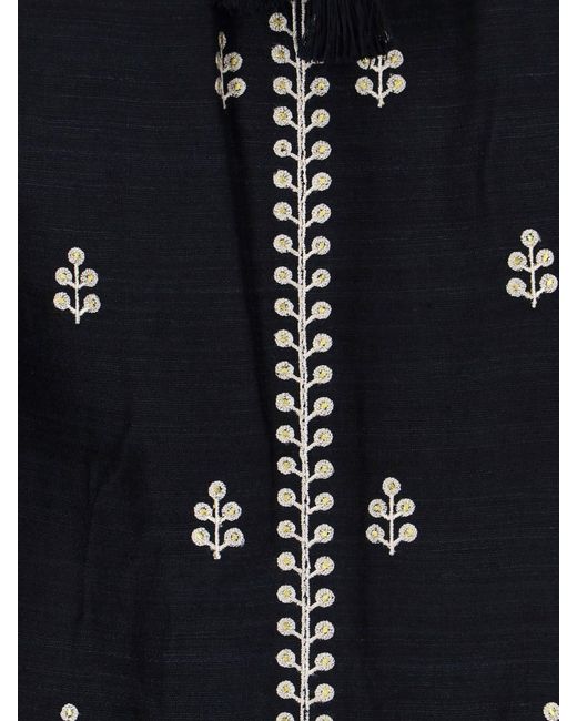 Isabel Marant Black Tailored Shirt With Pointed Collar