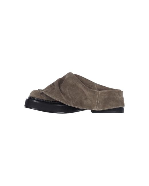 The Attico Brown Mini Robin Sabot