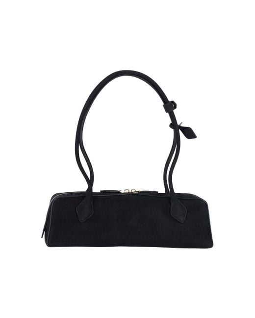 Borsa A Spalla Media "Le Teckel" di Alaïa in Black
