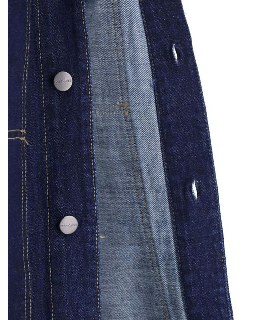 Carhartt Blue Jacket "Oakland Shirt" for men