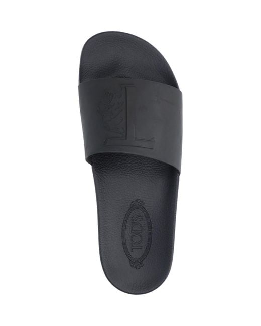 Tod's Black Sandals for men
