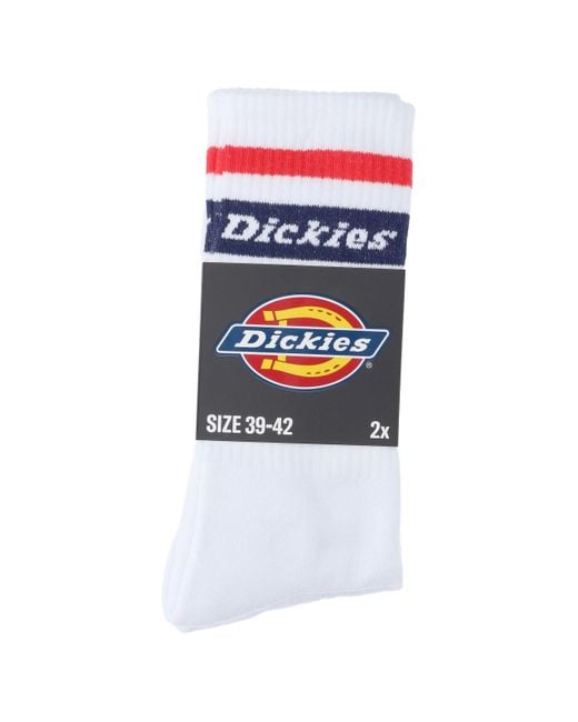 Calzini Logo di Dickies in White da Uomo