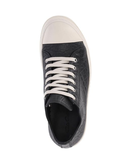 Rick Owens Black Sneakers “Low” for men
