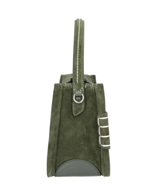 J.W. Anderson Green Small Shoulder Bag "Loafer"