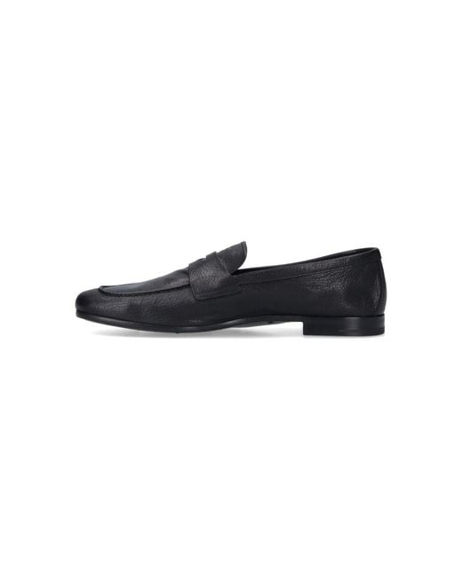 Prada Black Logo Loafers for men