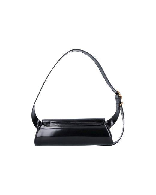 Jil Sander White Leather Shoulder Bag