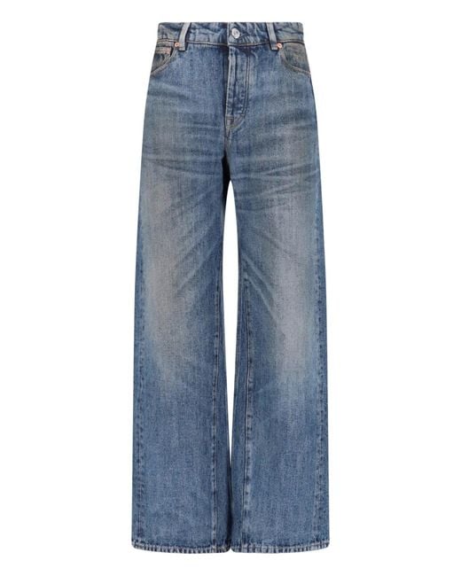 Our Legacy Blue Third Cut Straight Jeans