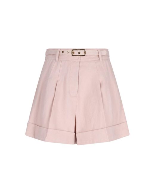 Zimmermann Pink 'matchmaker' Shorts