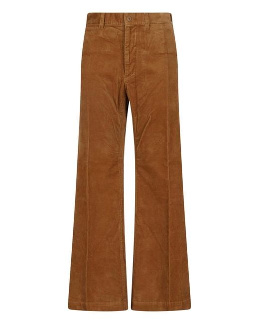 Polo Ralph Lauren Brown Bootcut Velvet Pants