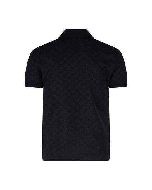 Gucci Black Polo Logo for men