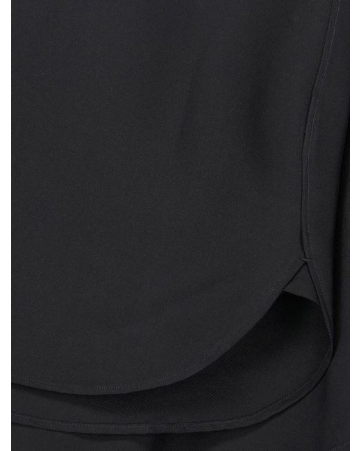 Tom Ford Blue Luxury Cupro Silk Shirt With Mother-Of-Pearl Buttons for men