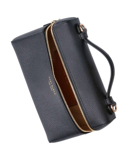 Tory Burch Blue Handbag "Romy Slim"