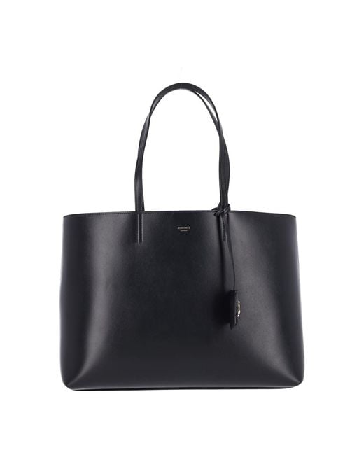 Jimmy Choo Black Tote Bag "Nine2Five East West"