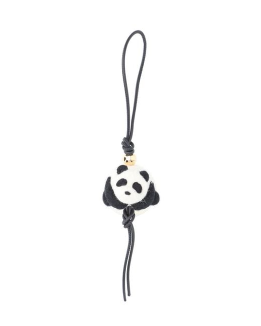 Loewe Black Pendant Charm "Panda"