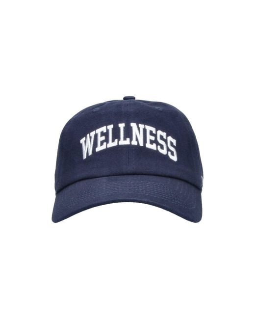Sporty & Rich Blue Baseball Cap Logo