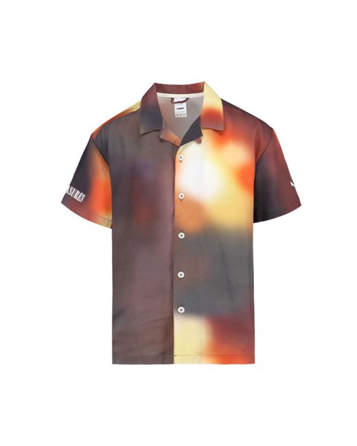 X Pleasures Camicia Maniche Corte di PUMA in Multicolor da Uomo