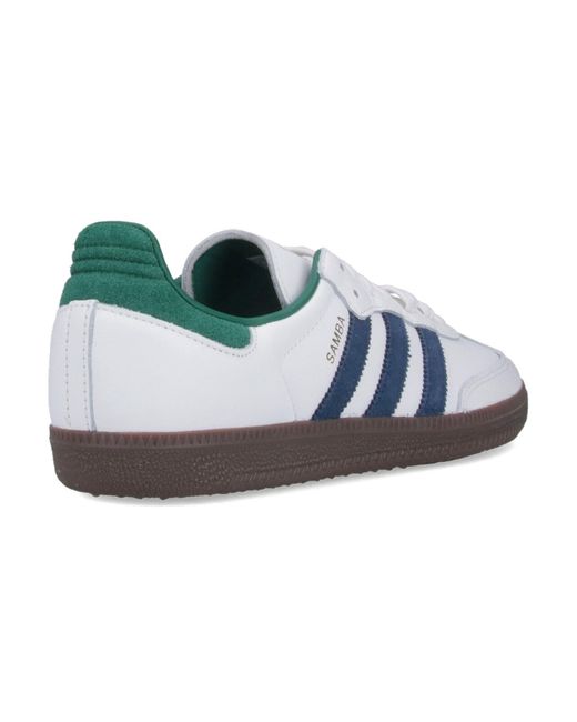 Adidas Blue "Samba Og" Sneakers for men