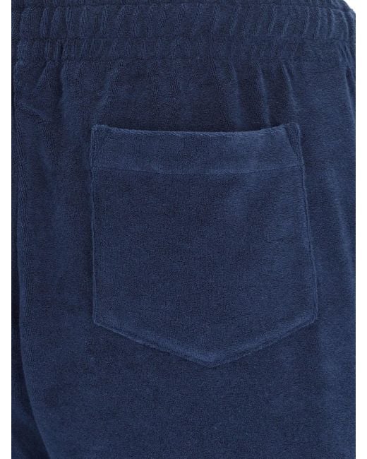 Polo Ralph Lauren Blue Terry Shorts for men
